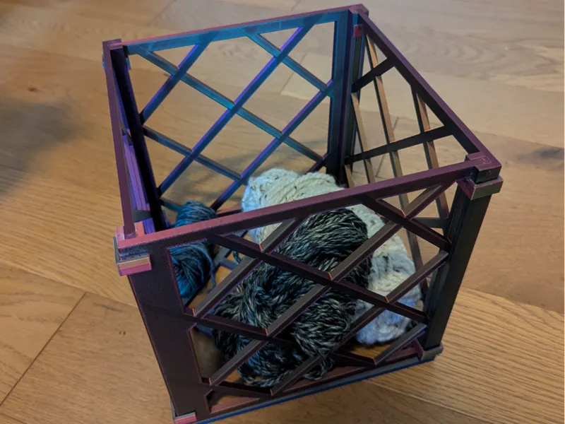 Milk Crate Assembly