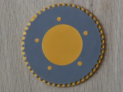 Bicycle Chainring Coaster