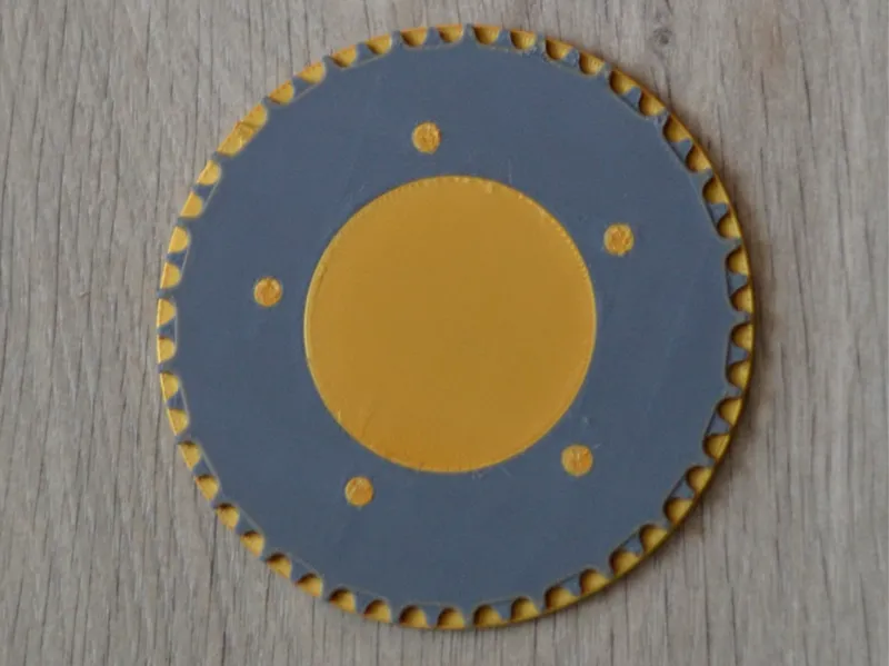 Bicycle Chainring Coaster