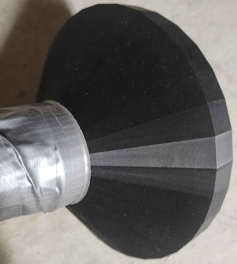 Vent Adapter 150mm to 50mm