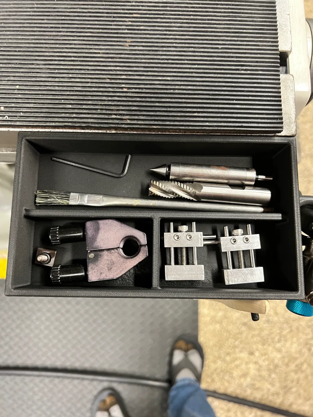 Milling machine table tray - Bridgeport - Free 3D Print Model - MakerWorld