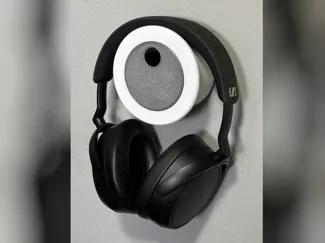 Headset Holder for Walls with Small Drawer