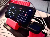 Full hub watch + phone charging dock