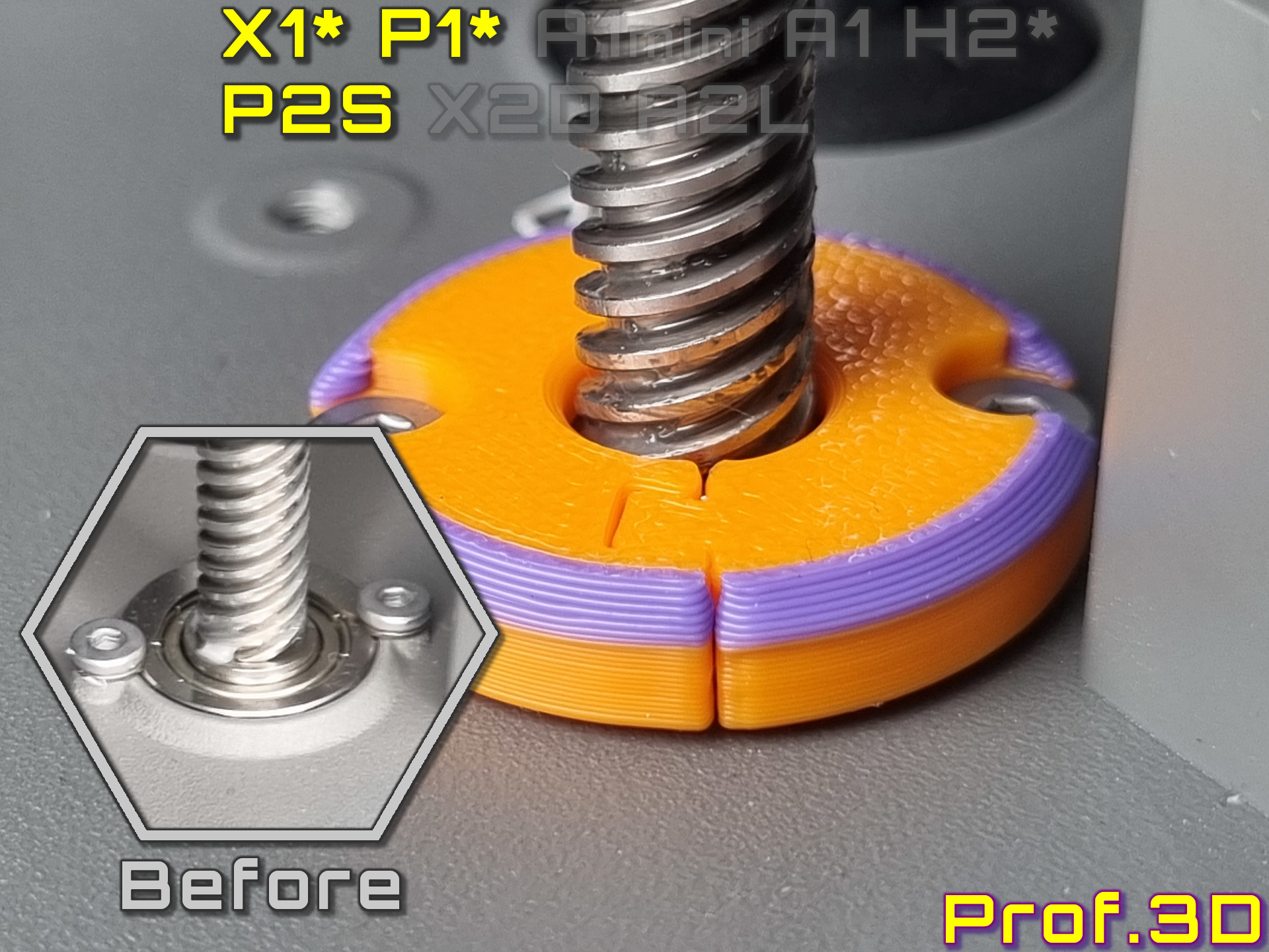 Z-Axis Bearing Cover⧸ Tested Tolerances