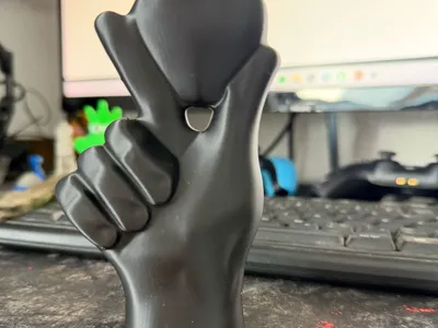 Suspended Hand