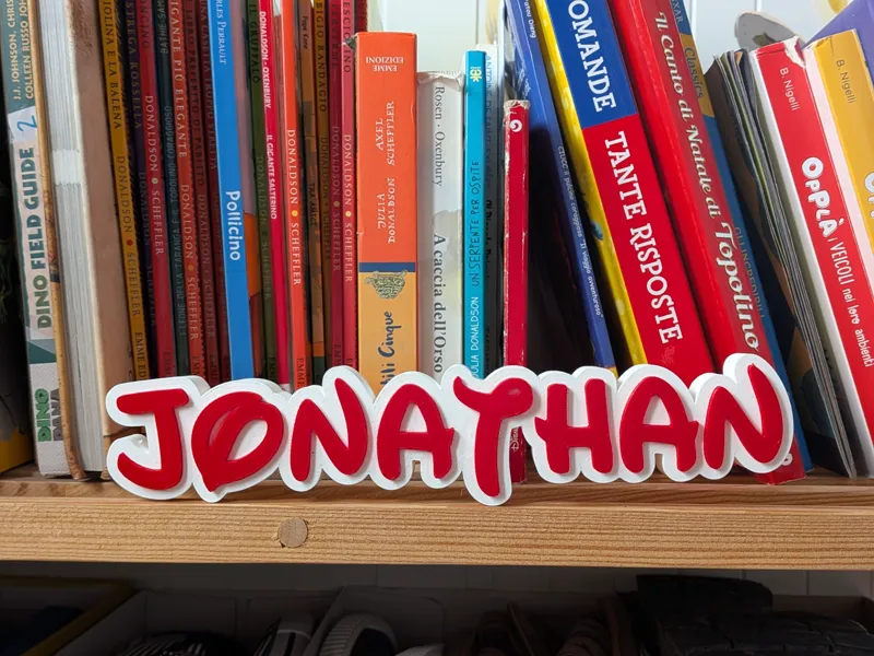 Nome di Jonathan in stile Disney