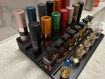 Fragrance Stand for Atomizers & Mini Bottles 