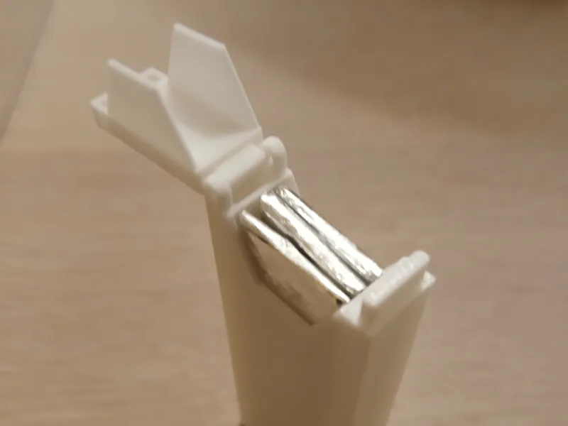 Gum Stick Holder With Keychain Hole