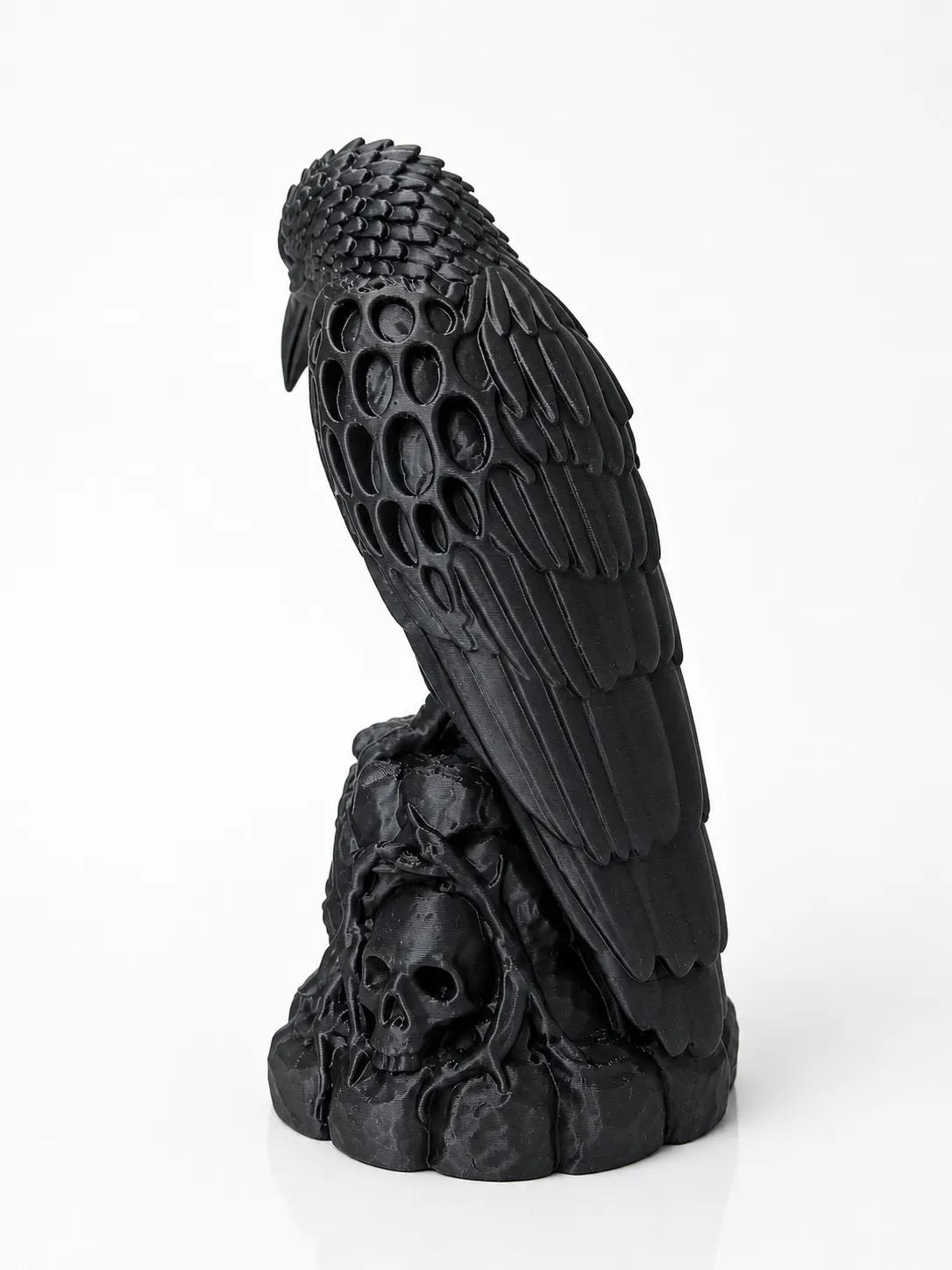 Necro Raven – Skull Perch (Easy Print) view 4