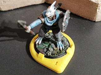 Counter base for 25mm tabletop figure (v2)