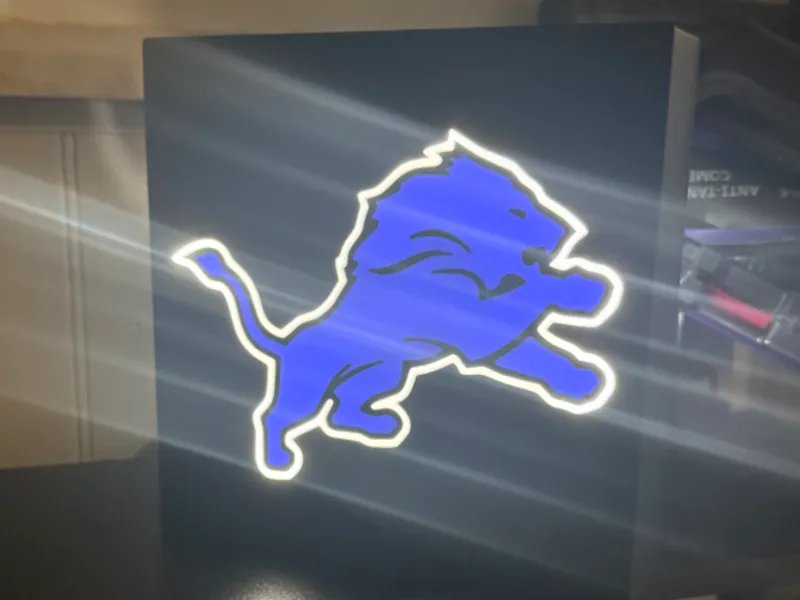 Detroit Lions Lightbox