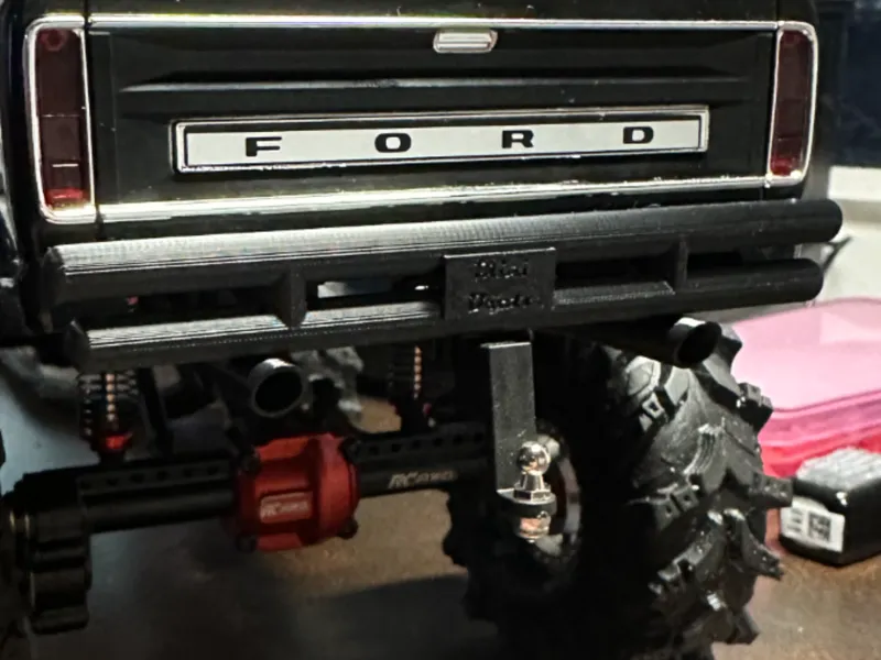 TRX4M F150 Hightrail Rear Tube Bumper