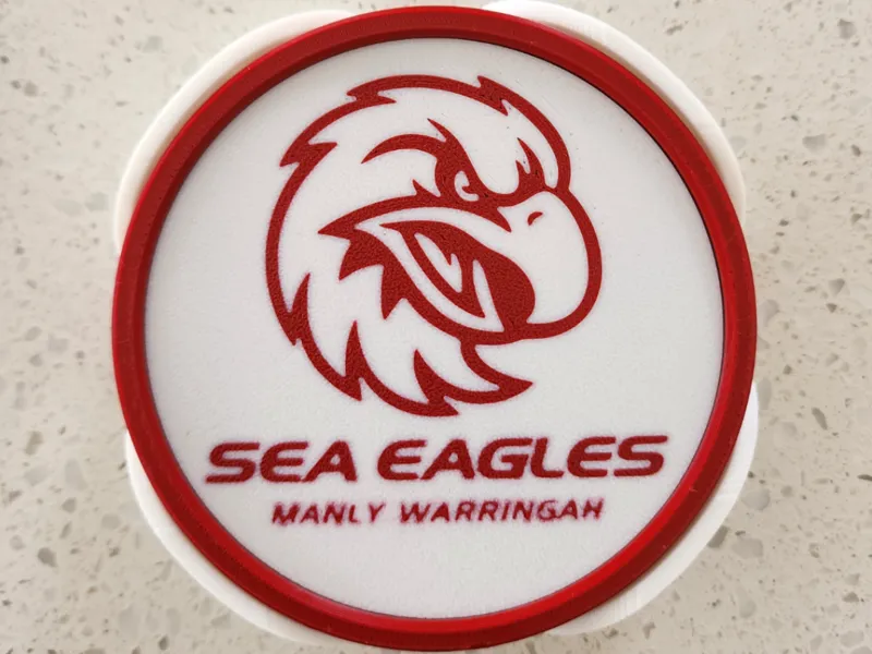 NRL Sea Eagles Coasters (Fits Footy Field Tray)