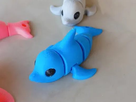 dolphin keychain