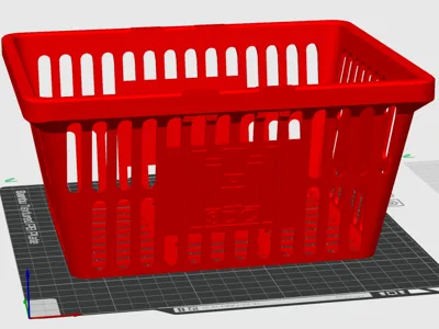 3DC shopping Basket