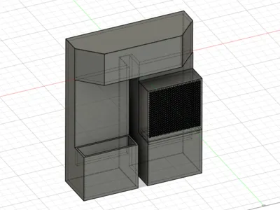 Connecting pipe (for twin tank water level balancing / filter compartment inlet) with parametrically adjustable spacing