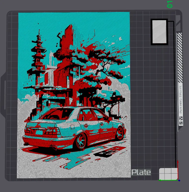 Lexus in Japan Ai generated -Hue Forge