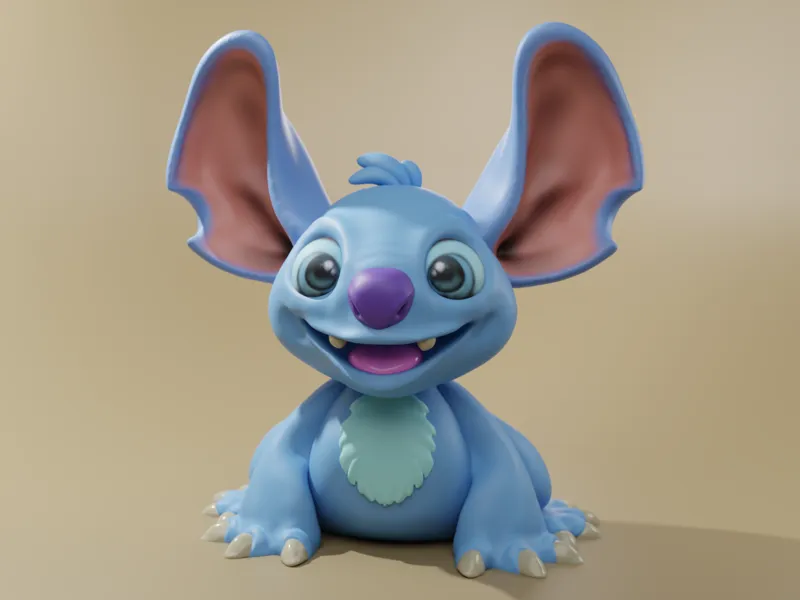 Cute Koala Stitch model