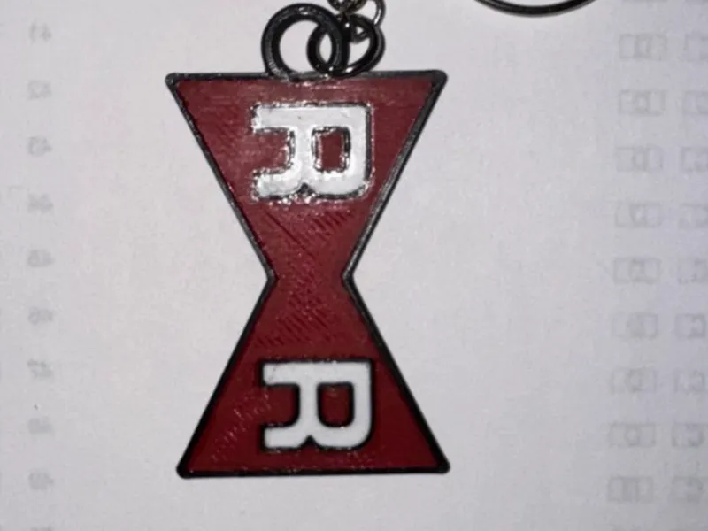 Dragon Ball Red Ribbon Army Keychain