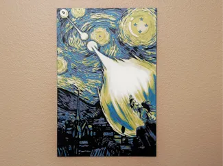 Goku Starry Night HueForge