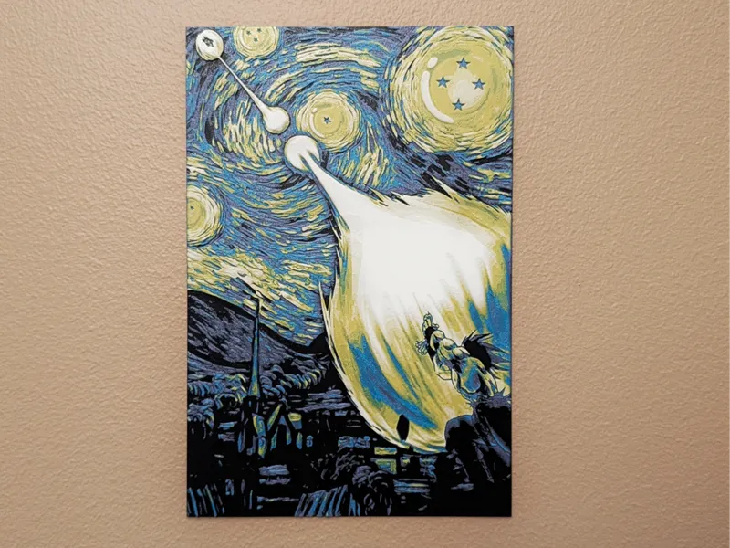 Goku Starry Night HueForge