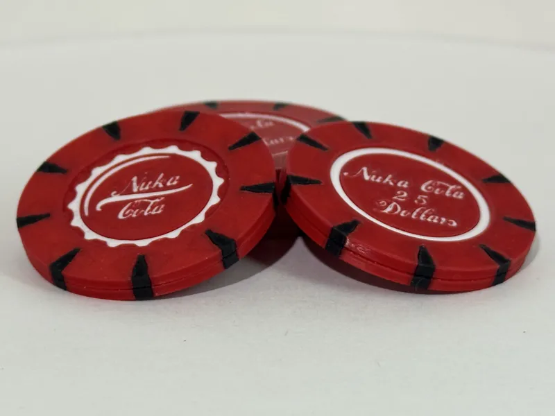 Fallout Nuka Cola Poker Chip