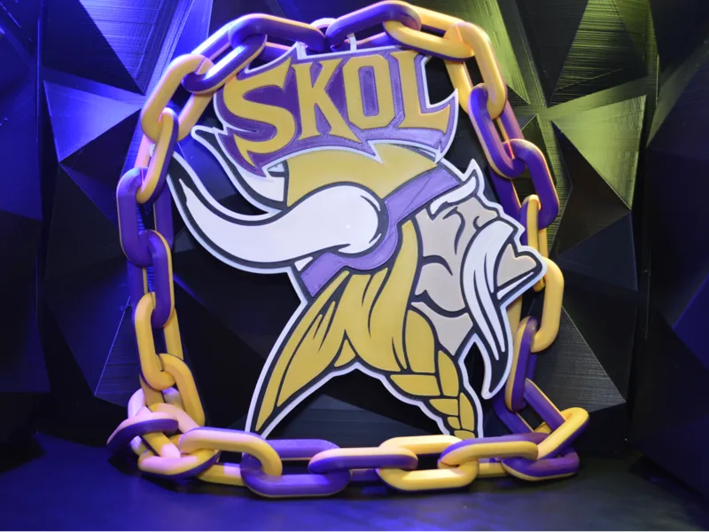 SKOL Viking Minnesota Vikings Hype Chain