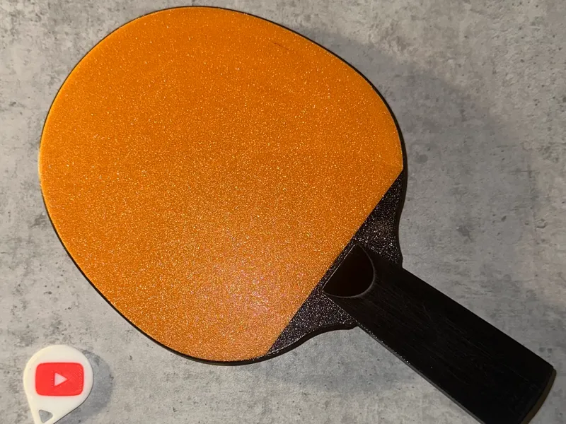 3D Printed Table Tennis Bat