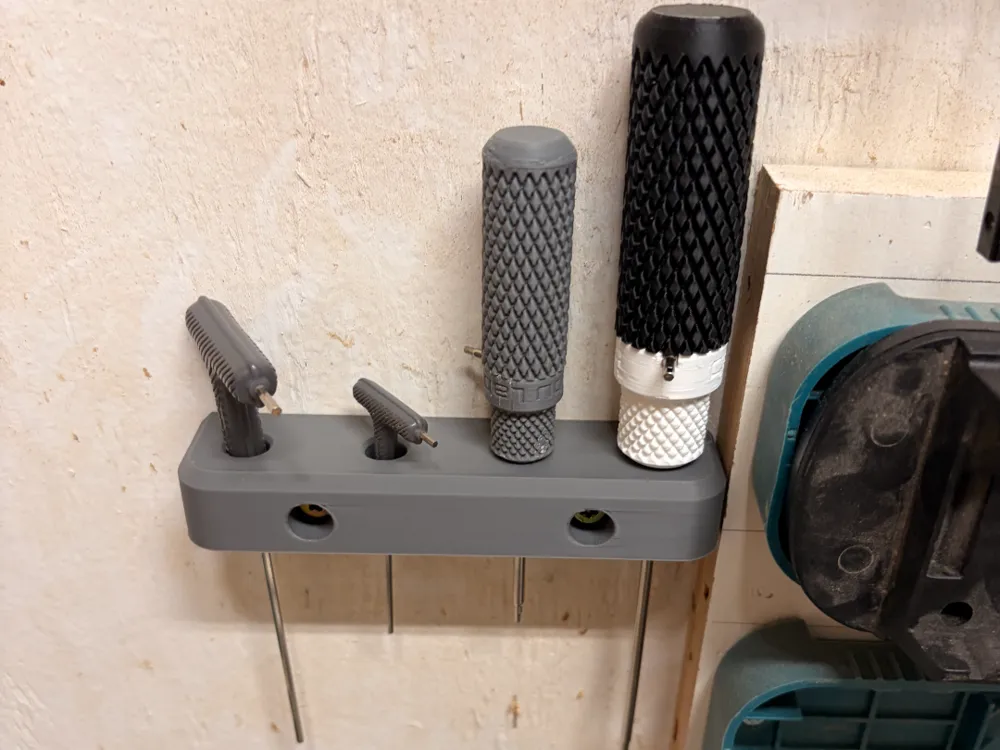 Bambu Lab Allen/Hex Keys wall mount - Free 3D Print Model - MakerWorld