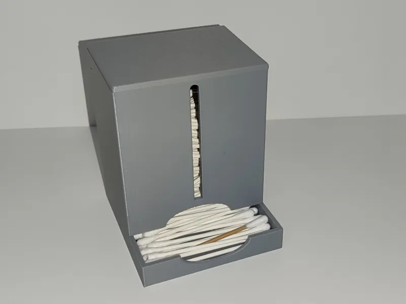 Box für Q-Tips/Wattestäbchen
