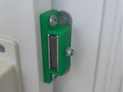 balcony screen door magnet holder