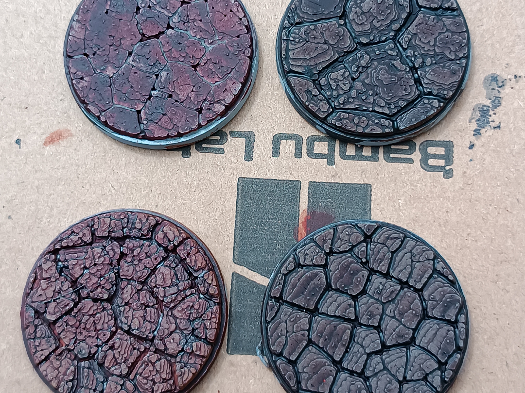 4 base bundle: crackled ground