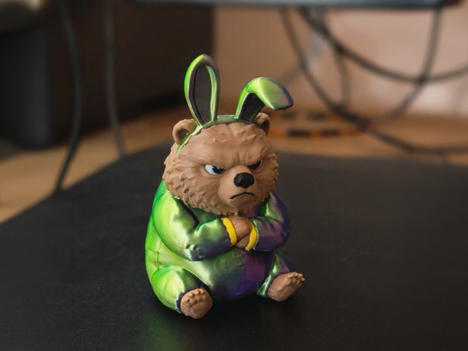 Angry Crumpy Bunny Bear Orsetto pasqua arrabbiato