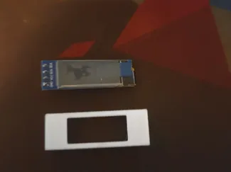 Case for OLED screen 0.91 inch