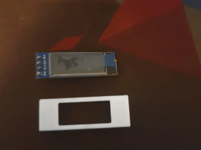 Case for OLED screen 0.91 inch
