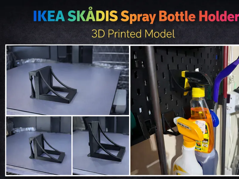 Skadis Spray Bottle Holder