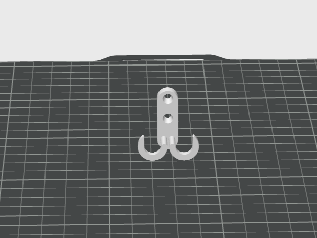 Крючек для ключей 3D model