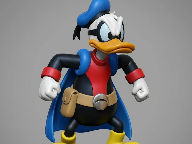 Paperinik - Donald Duck  Multi Color Single Color 