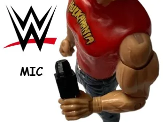 Microfono WWE action figure scala 1/12