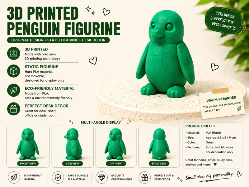 penguin Figurine