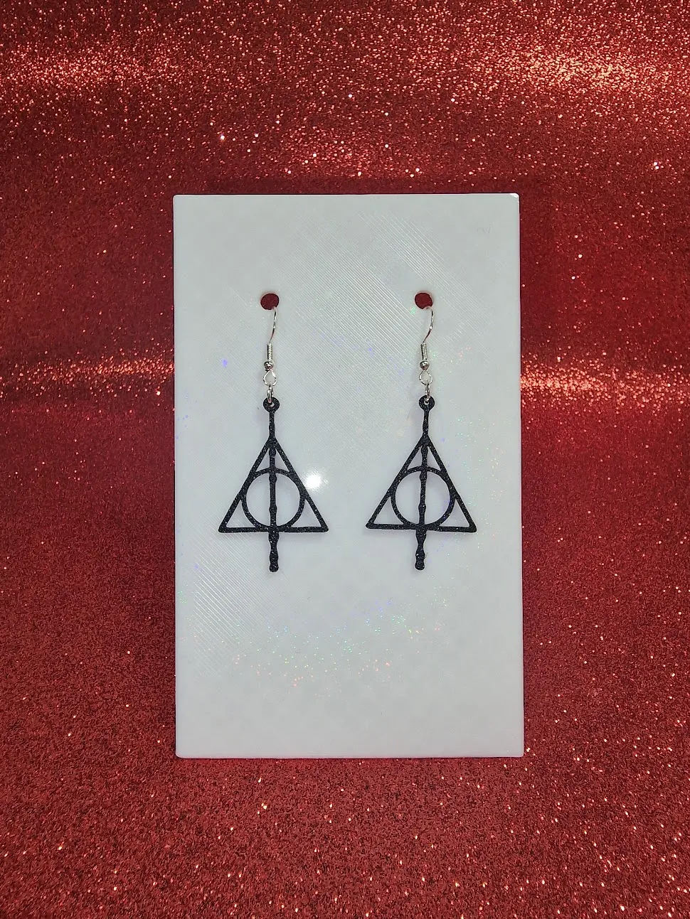 The Deathly Hallows earrings view 2