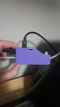 0.2mm layer, 6 walls, 20% infill, no top surfaces