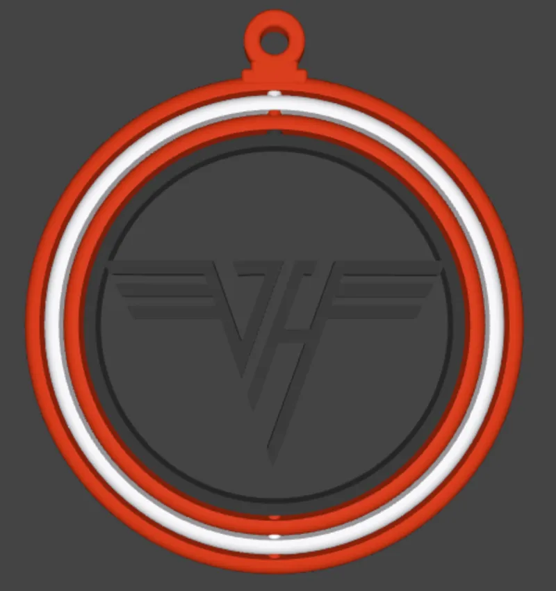 Van Halen Ornament