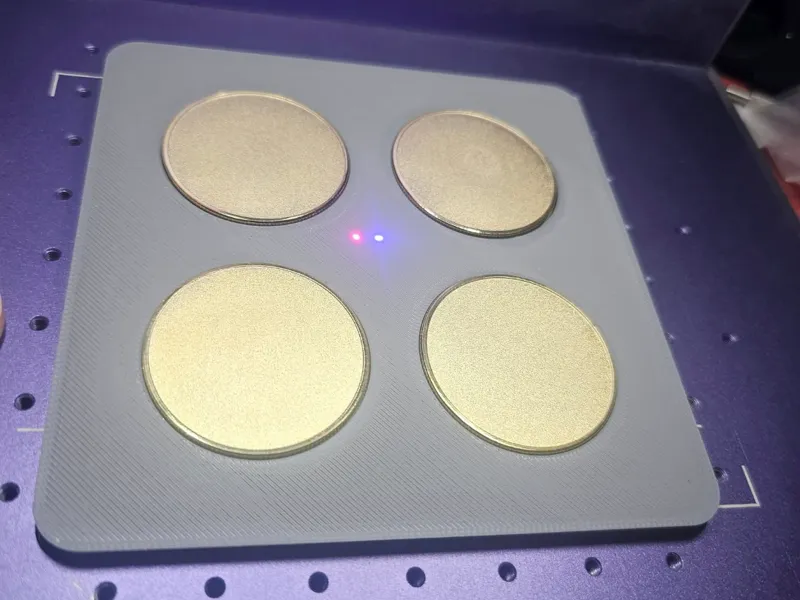40mm Challenge Coin Jig
