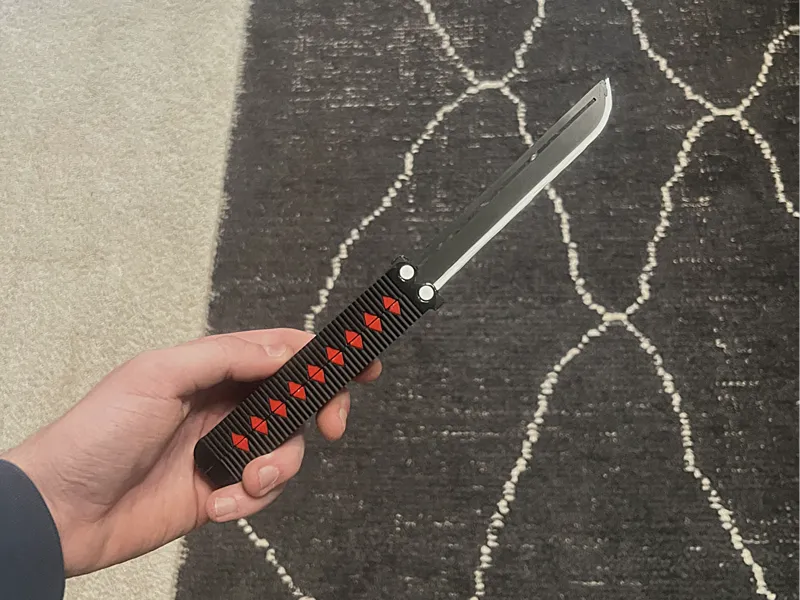 Wakizashi Butterfly Knife