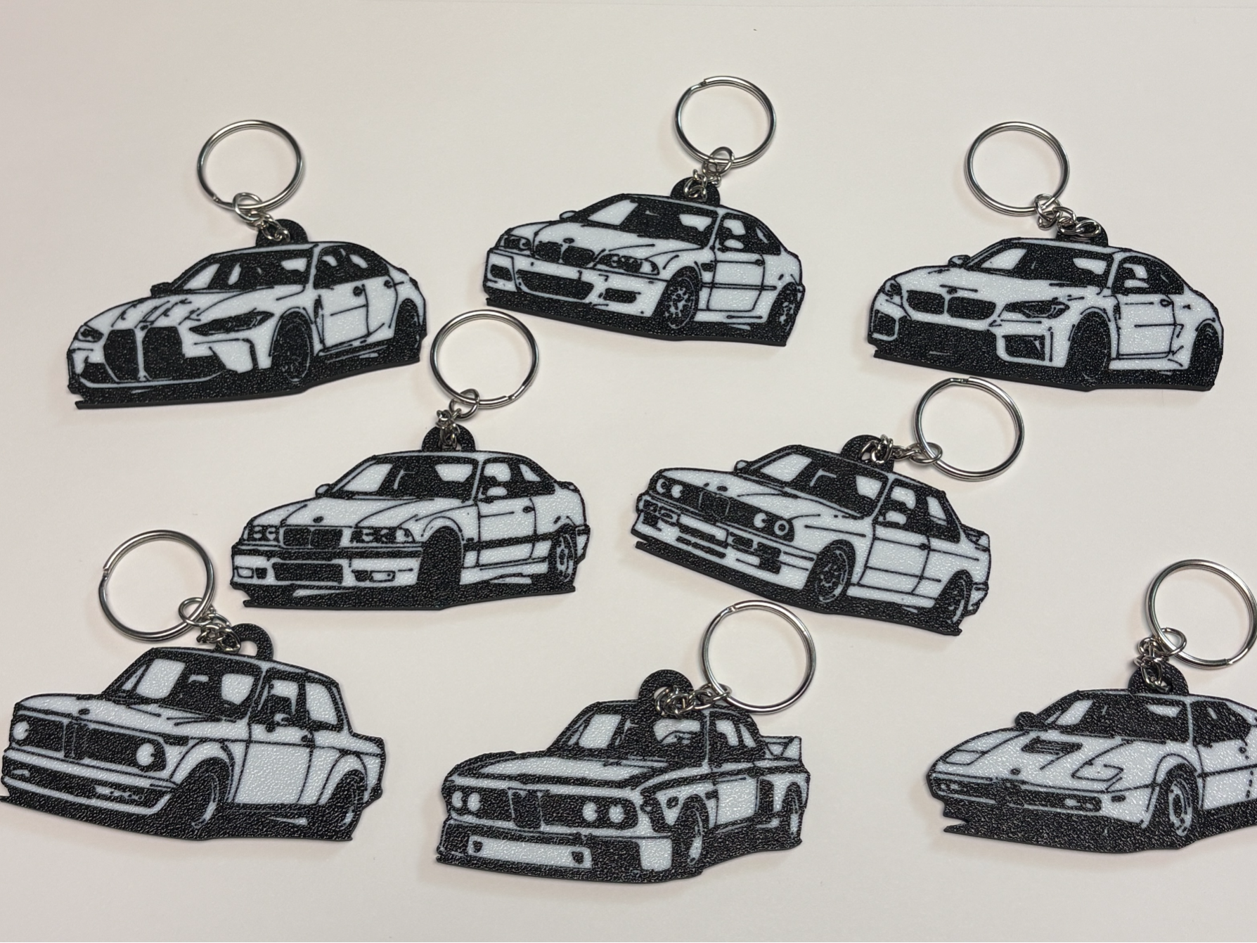 BMW Icons Keychain Collection