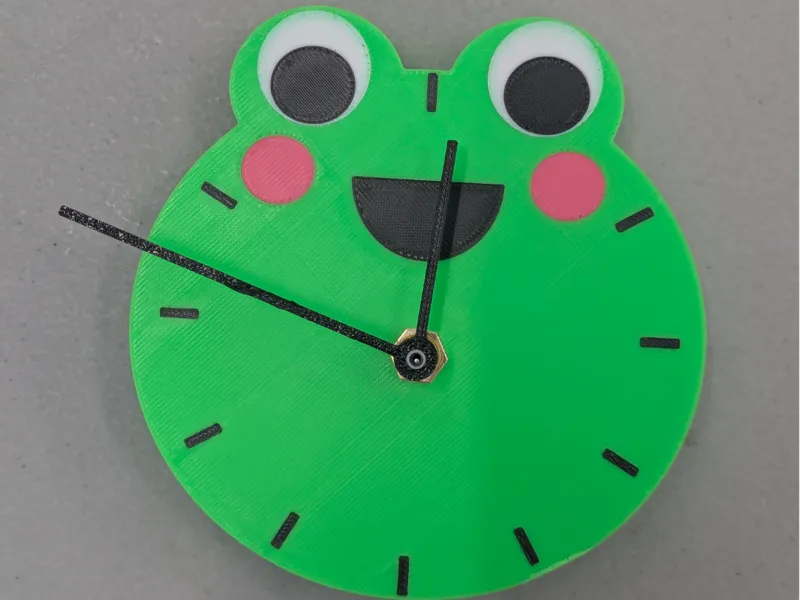 Frog Clock - Student Designed