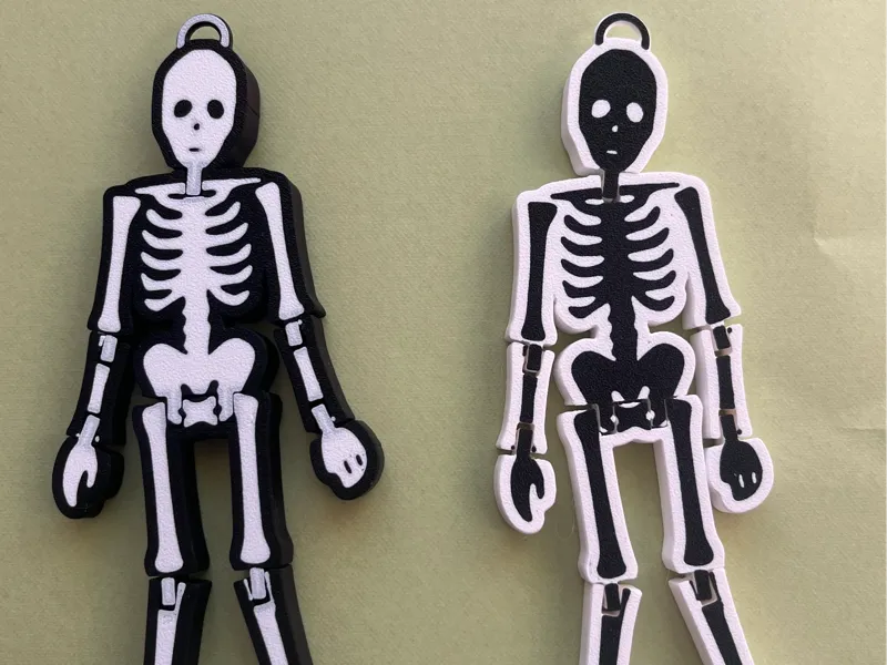 Simple Halloween Hanging Flex Skeleton