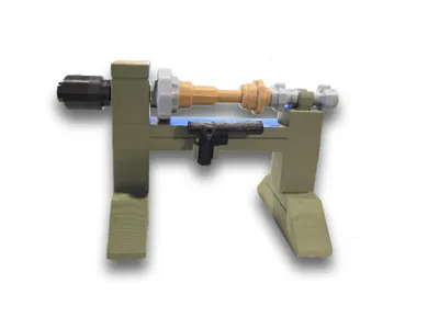 Big Brick Woodworking Lathe