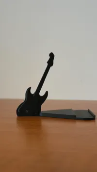 Support téléphone guitare et médiator — photo 4